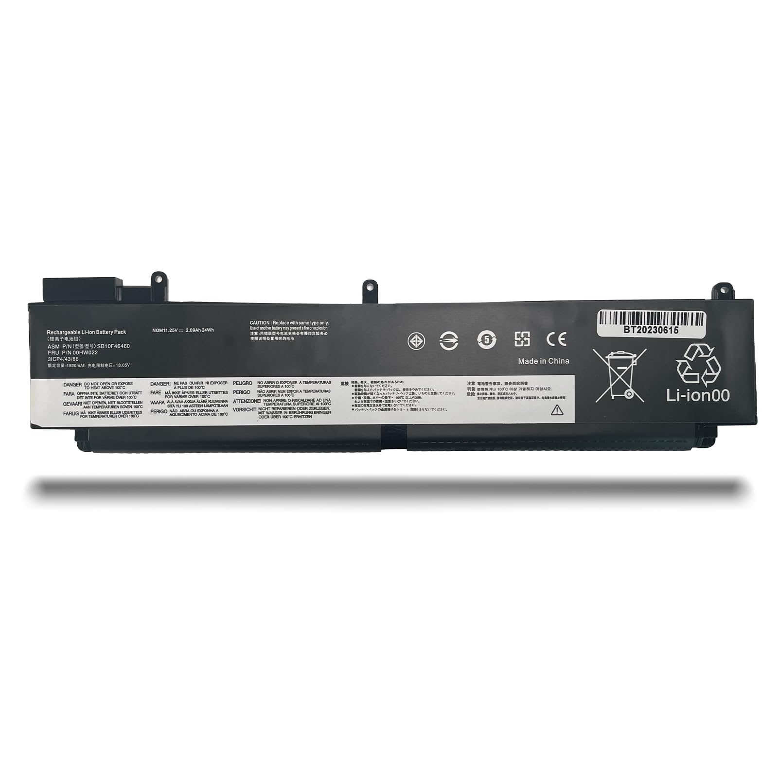 Lenovo T460s Series Battery - 00HW022