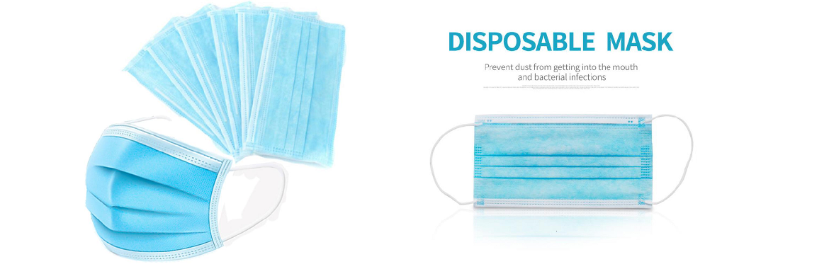 Disposable Face Mask - 3 Layer