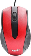 HV-MS80 | WIRED MOUSE - RED