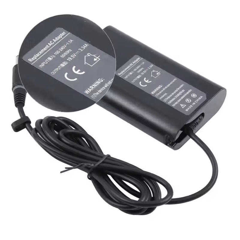 Dell Laptop Charger 19.5V 3.34A (65W) | 7.4 x 5.0mm Pin (Big Pin)