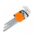 Hex Key Set Ball Extra Long Arm - 9Pcs
