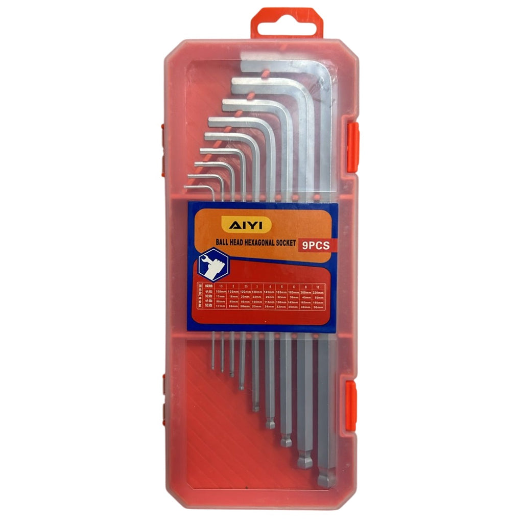 Hex Key Set - 9Pcs