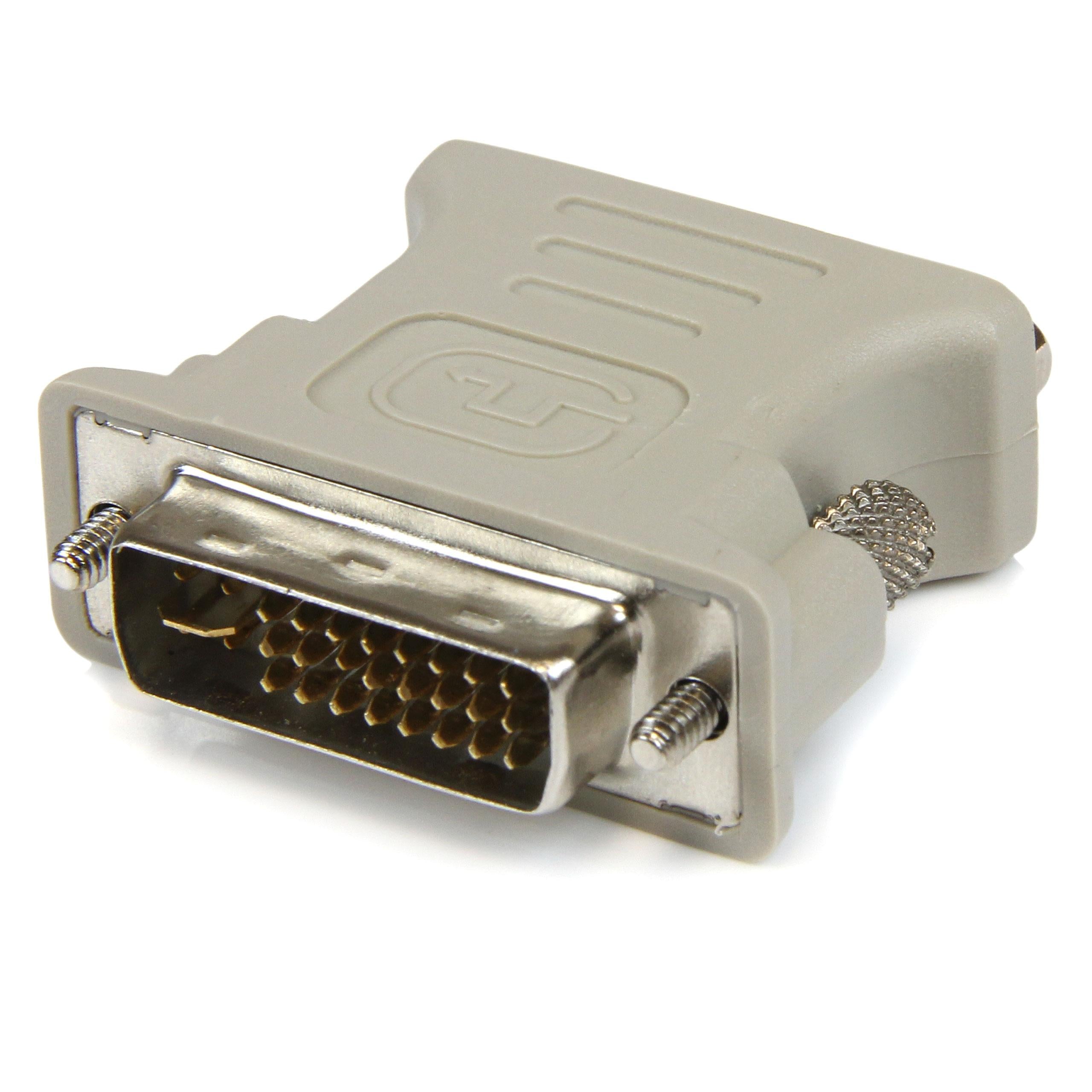 DVI (Male) 24+1 Pin to VGA (Female) Adapter