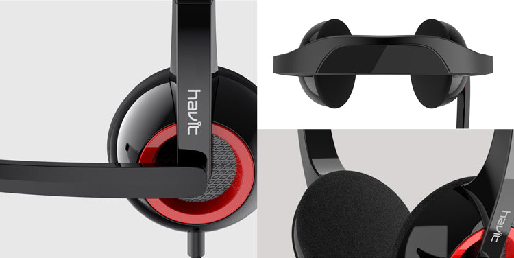 HV-H202d | 2x3.5mm Jack Wired Headphone