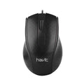 HV-MS80 | WIRED MOUSE - BLACK