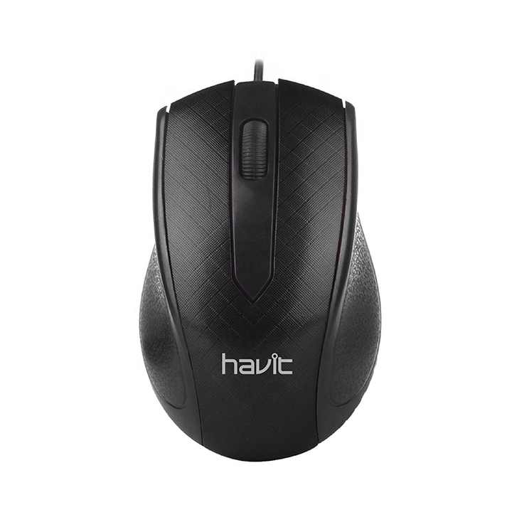 HV-MS80 | WIRED MOUSE - BLACK