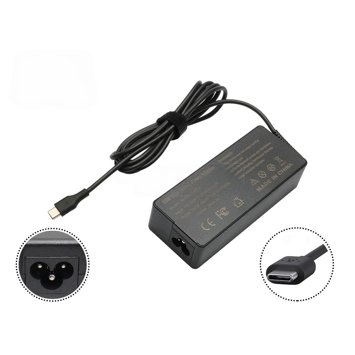 Lenovo Laptop Charger 20V 4.5A (90W) | Type C Pin