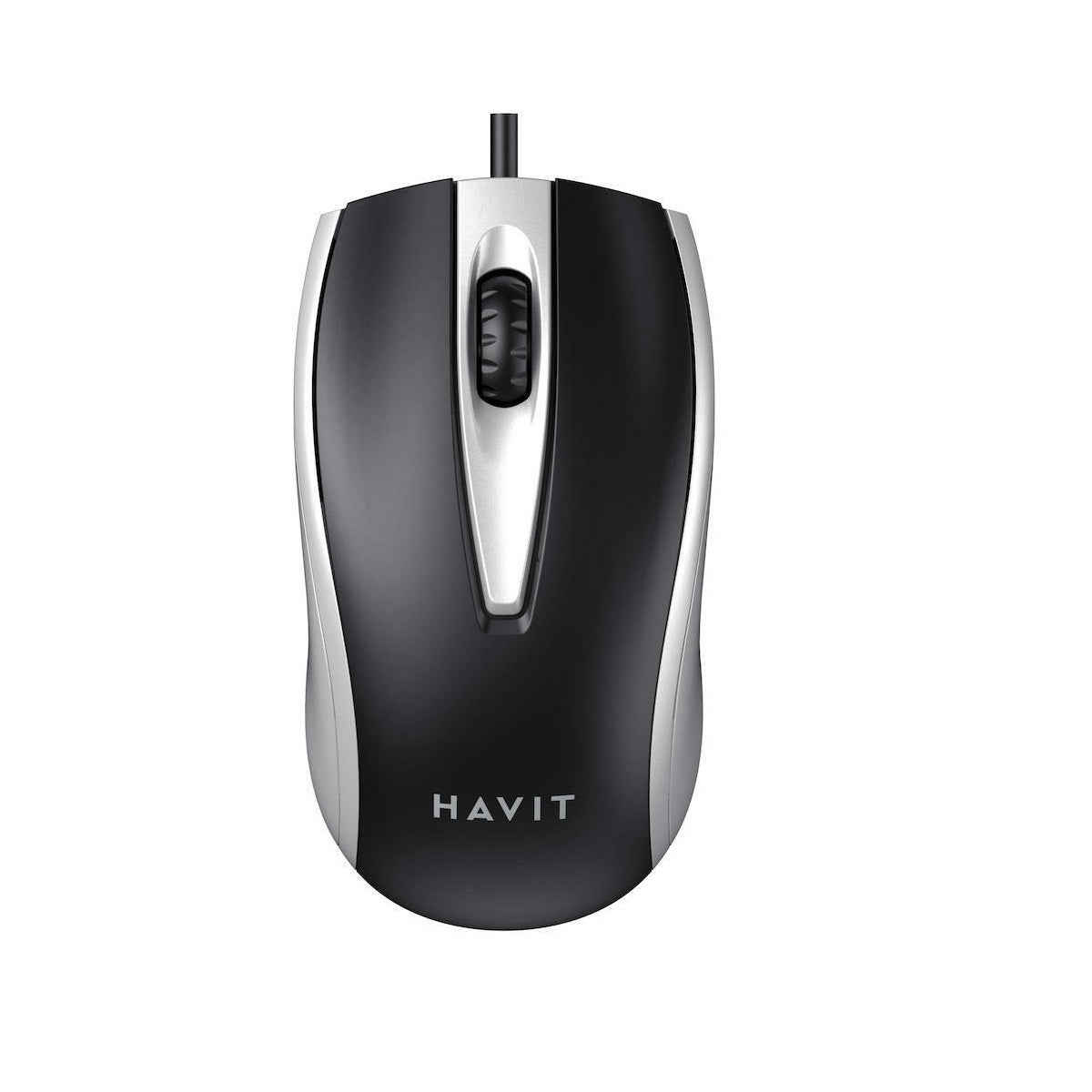 MS871 | Havit Wired USB Mouse - Black &amp; Grey