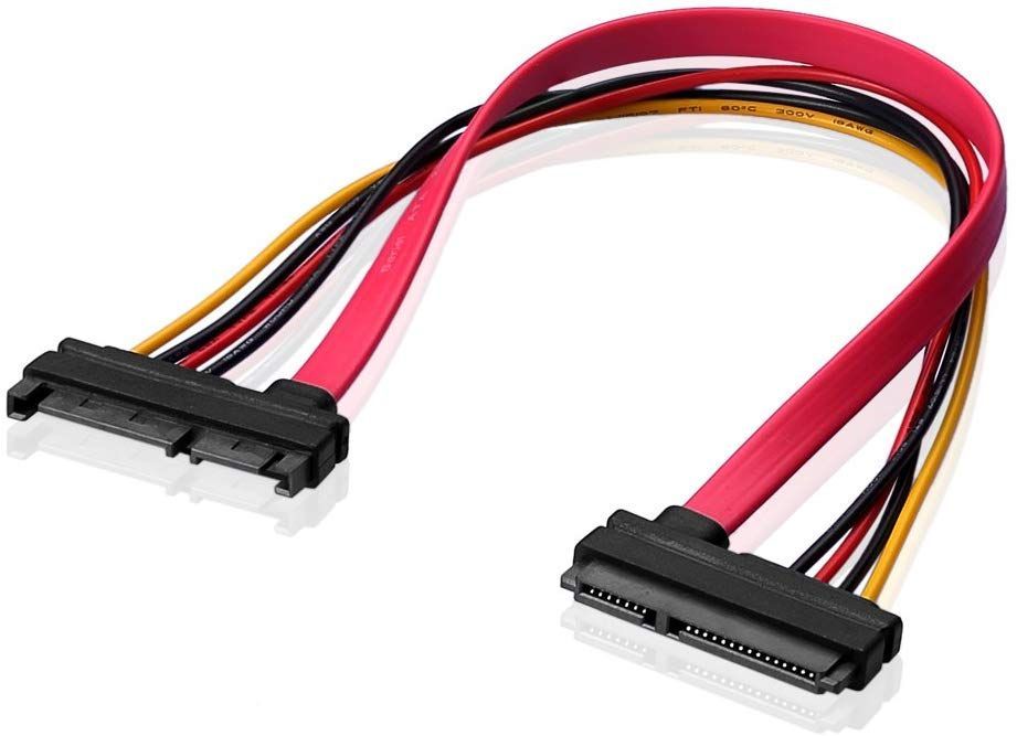 SATA POWER 7 +15P M-F 50CM