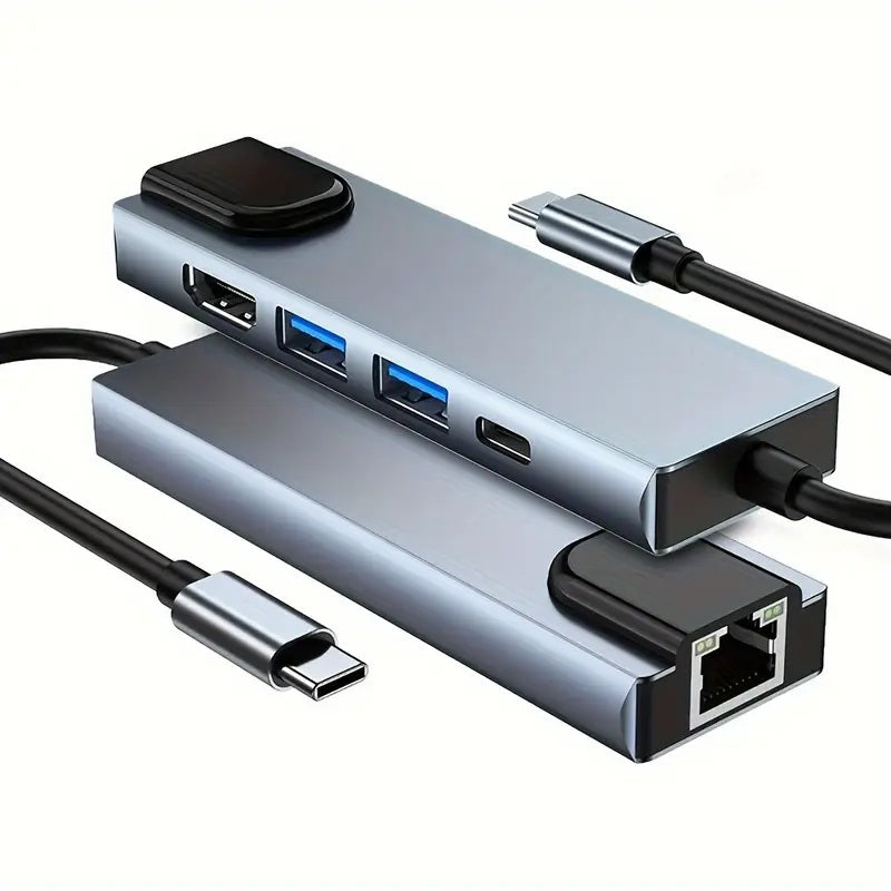 5 in 1 HUB | LAN + Type-C + 2xUSB + HDMI