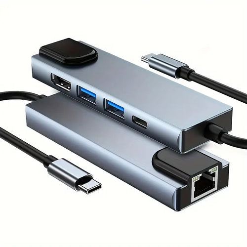 5 in 1 HUB | LAN + Type-C + 2xUSB + HDMI