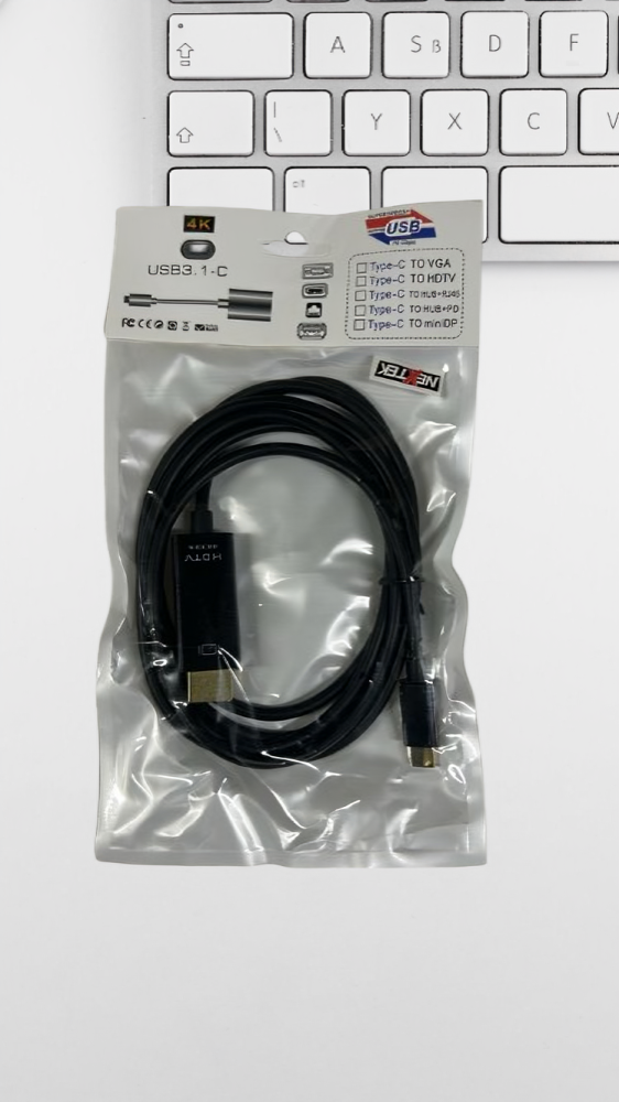 Type C to HD-MI Converter Cable 4K