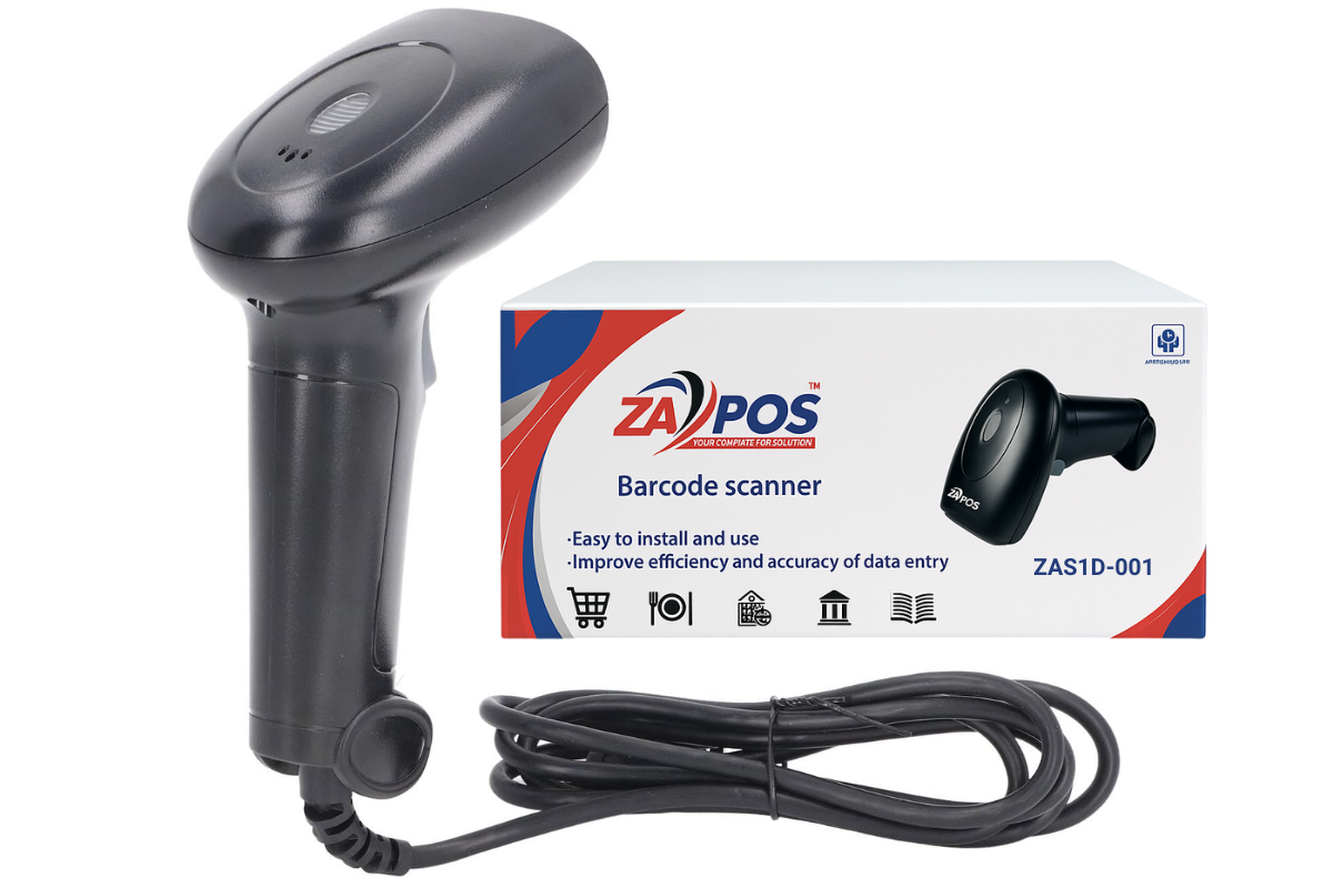 ZAPOS ZAS1D-001 CCD Barcode Scanner (Handheld)