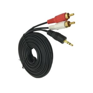 3-5mm-Jack-to-2-RCA-1.jpg 3.5mm Male Auxiliary Jack to 2 RCA Cable - 3M