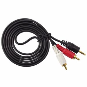 3-5mm-Jack-to-2-RCA.jpg 3.5mm Male Auxiliary Jack to 2 RCA Cable - 1.5M