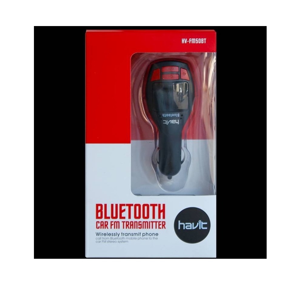 HV-FM50BT | Havit FM modulator with Bluetooth