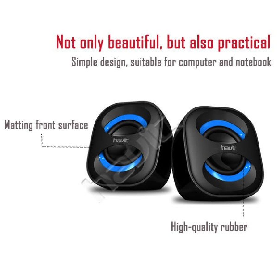 HV-SK430 | Havit 2.0 Channel USB Speaker - Image 4