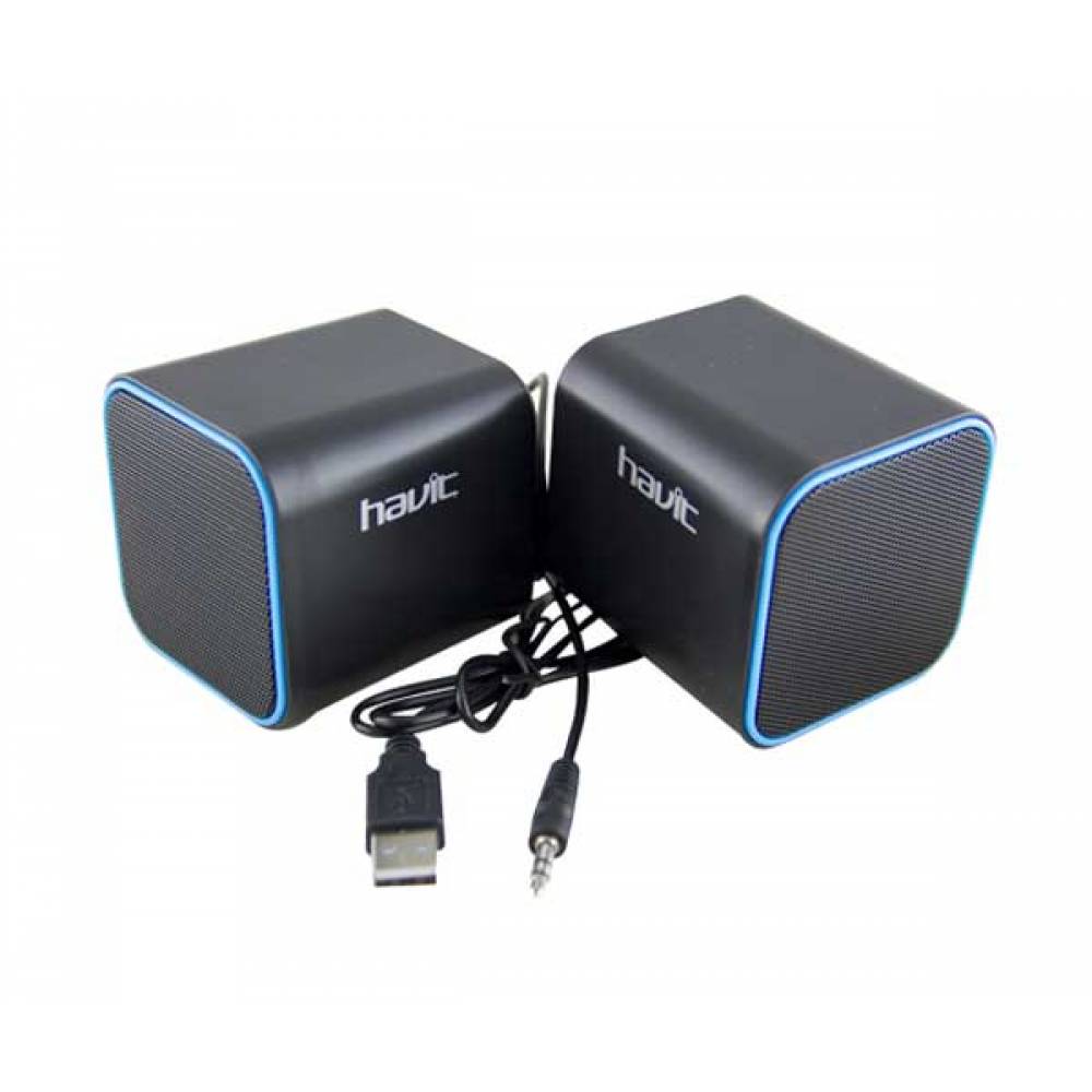 HV-SK473 | Havit 2.0 Channel USB Speaker - Green