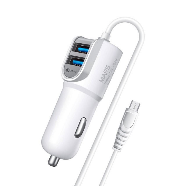 Dany M-90 | Car Charger with 2 x USB Port