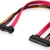 SATA 7+15 M-F.2 SATA POWER 7 +15P M-F 50CM