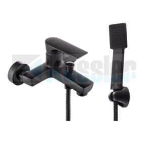 BS- 1505 Brass Matt Black Bath Mixer - 10 year Warranty