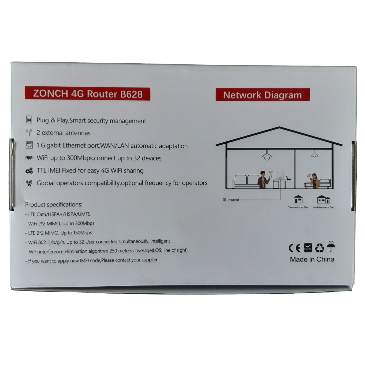Zonch 4G Router - B628 - Image 3