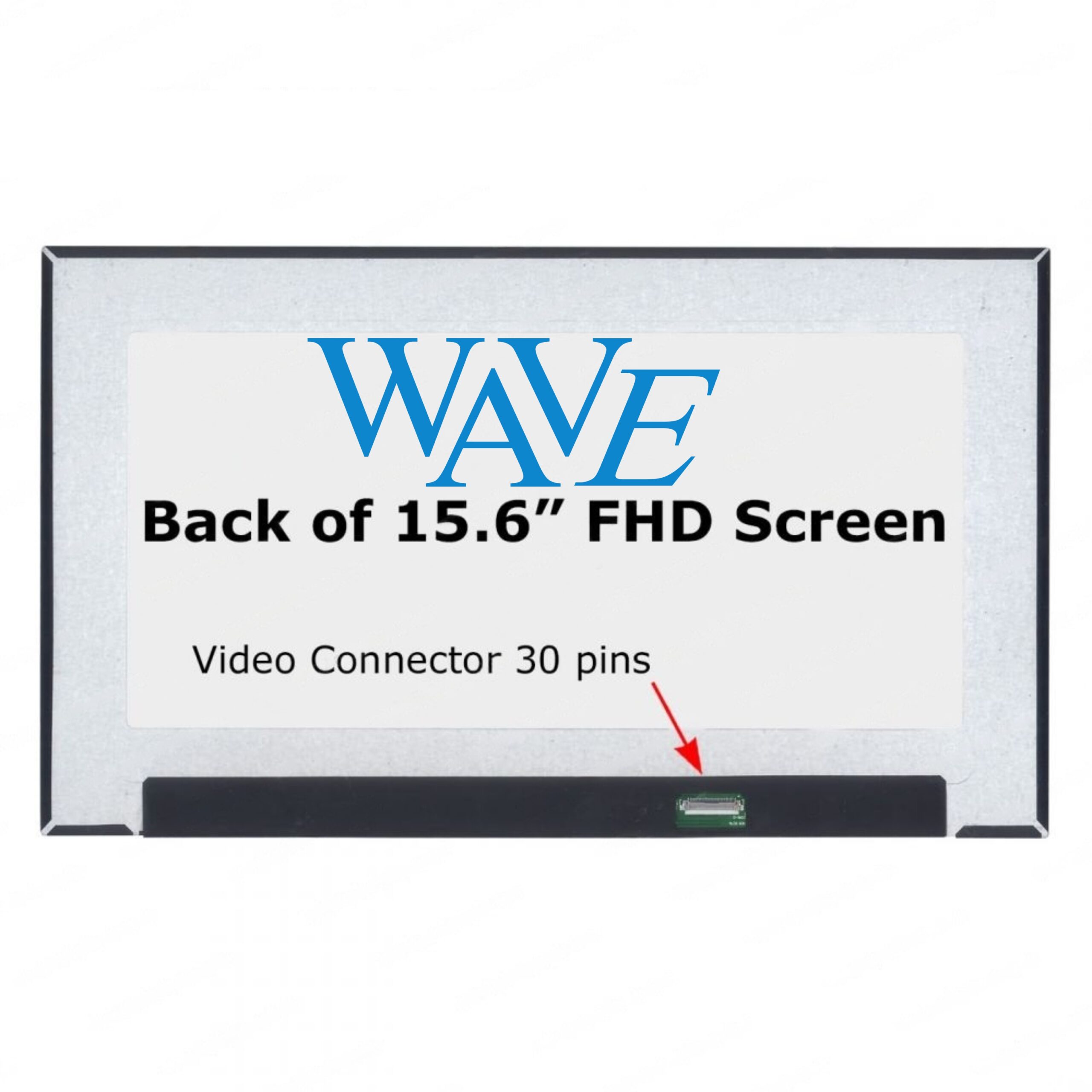 15.6" Laptop Screen Slim FHD - 30Pin (Back Connector)