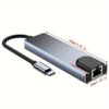Type-C to 5 in 1 HUB | LAN + Type-C + 2xUSB + HDMI