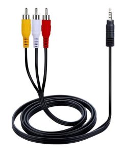 3.5MM JACK TO 3RCA CABLE - 1.5M
