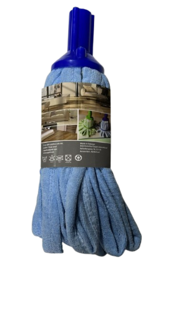Cleaning Microfiber Mop - Blue