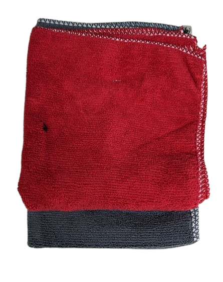 Premium kitchenware Dish Cloth- Black and Red
