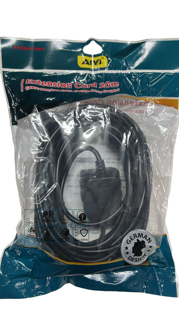 Power Extension Cable - 20M - Image 3