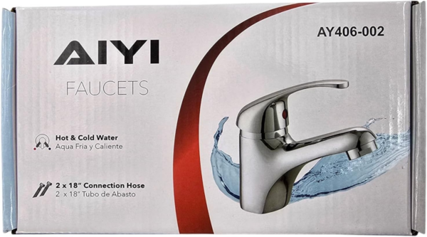 AIYI Chrome Basin Mixer Tap AY406-002