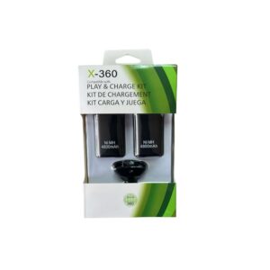 Xbox 360 Wireless Controller Rechargeable Battery Pack (4800mAh) - Pack of  2Pcs