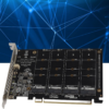 imgi_203_71sEKMnkaJL._AC_SL1500_ M.2 NVMe SSD (4-Port ) to PCIe (16 Slot) Expansion Adapter Card (PH44)